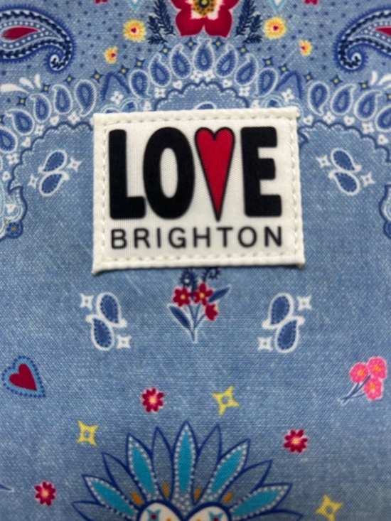 Brighton Bandana Love Backpack. NWT main image 9